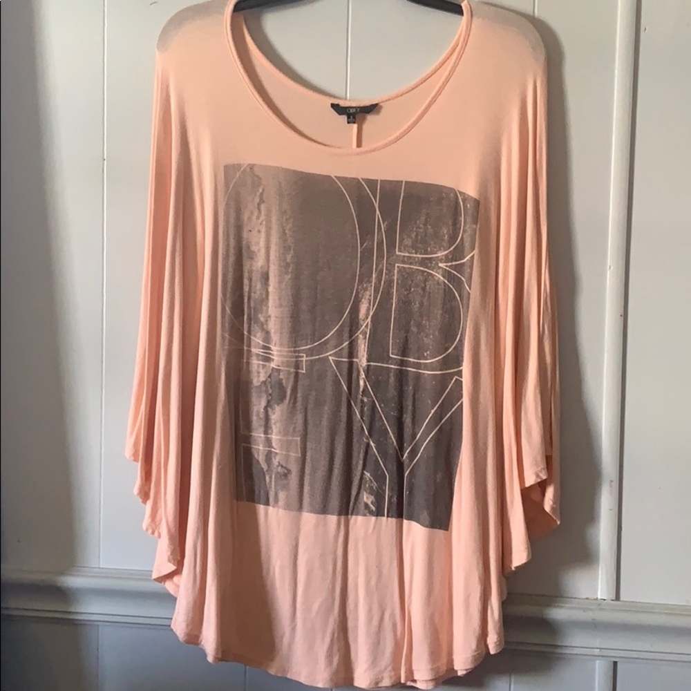 Obey oversized top